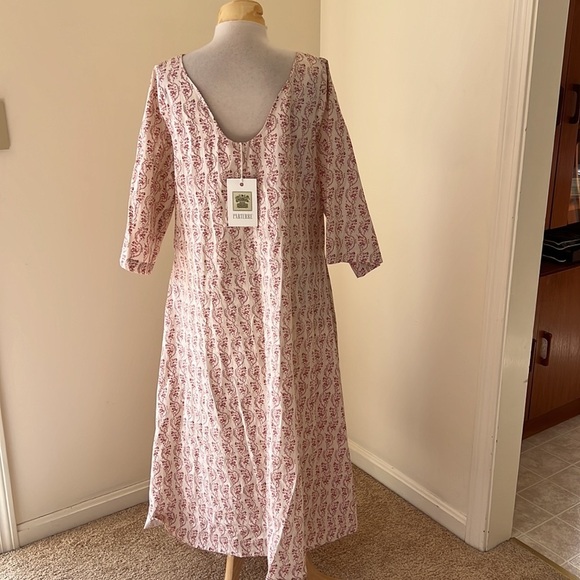 New! Parterre SZ 3 block print Isobel dress. - Picture 7 of 16